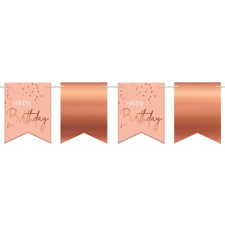 Happy Birthday Viirinauha Vaaleanpinkki & Ruusukulta