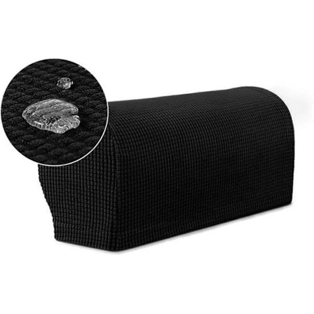 Stretch Armlenestopptrekk Stoler Sofa Stoff Myk Armlenestopptrekk Vaskbar Møbelbeskytter for Recliner Antislipp db