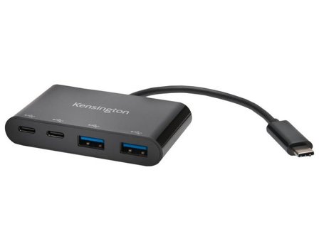 Kensington Hub USB-C 3.0 4-Port - Lyreco - Datorprodukter - Kablar och adaptrar - Hubbar
