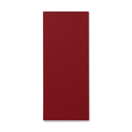 Rahmenlose Notiztafel AIR, 500 x 1190 mm, rot