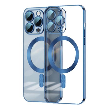 Magnetiskt Genomskinligt Skal Kompatibelt Med Iphone 14/plus/pro/pro Max Skyddande Skal