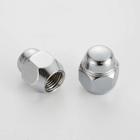 12 stk. hjulmøtrikker til Subaru Forester Legacy Outback fabriksfælge 12x1,25 mm, 3/4 sekskant 19 mm konisk sæde med kuppel top ~22038