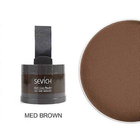 8 farver Sevich Hairline Powder 4g Hairline Shadow Powder Makeup Hår Concealer Naturlig Dækning Unisex Hårtab Produkt