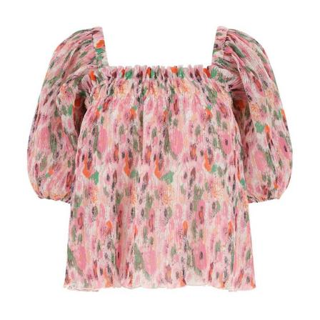 Ganni, Blouses Roze, Dames, Maat:M