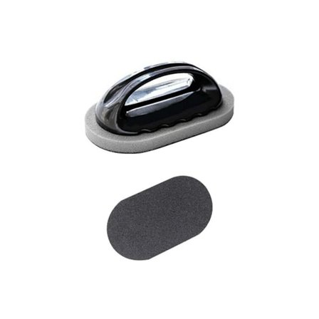 Monitoiminen Nano-hionta-sieni kahvalla, posliini puhdistusharja Keittiövälineet Ruostepoistotyökalu keittiön pesuun Hankaus