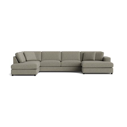 Oasis U-sofa, højrevendt - Puente Grøn - 360x213x79 - Sofa, u-sofa