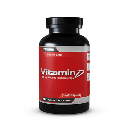 Fairing D-vitamin 100 kapsler