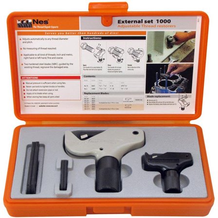 NES 1000 Gjengereparasjonssett utvendig 4–38 mm, Håndverktøy