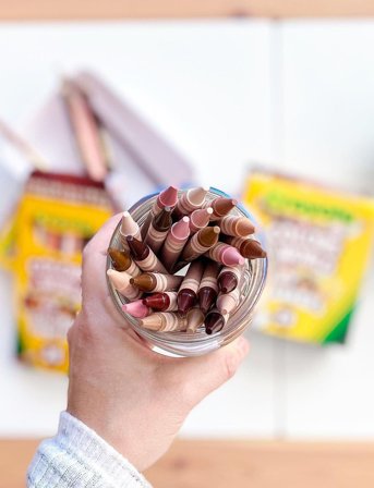 Crayola Crayola Colours Of The World Crayons 24 Pcs - Multi/patterned - ONE SIZE