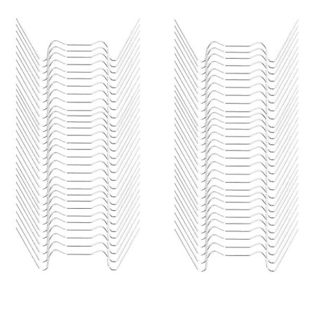 Drivhusbeslag, 120 stk Drivhusbeslag, Hage Drivhus Fikseringsklemmer, Drivhusklemmer, Metall Glass Drivhus, W-Type Beslag