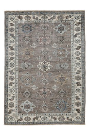 Kazak Ariana Rug Oriental Brown/Black (Wool, Afghanistan)