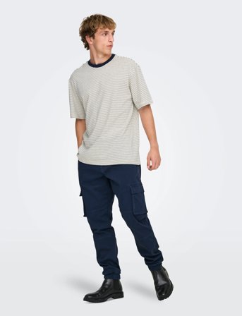 ONLY & SONS Onscam Stage Cargo Cuff Life 6687 Noos - Navy - 31 x 34