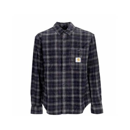 Carhartt Wip, Casual Shirts Niebieski, Mężczyzna, Rozmiar: L