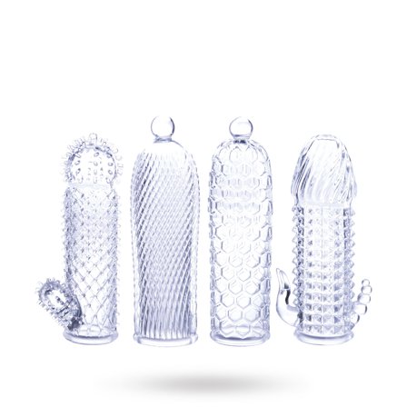 Stretchy Touch 4x Tickler Sleeve Set - NMC