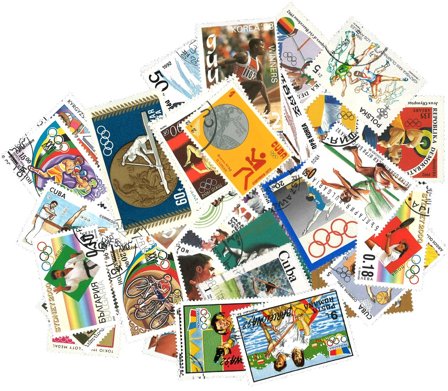 Sommer OL - 50 frimærker