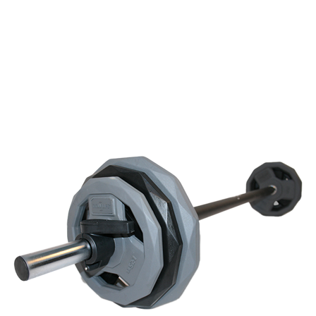 Titan LIFE Pumpset Skivstång och Viktskivor 17,5 kg