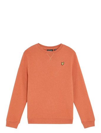 Crew Neck Sweatshirt Tops Sweat-shirts & Hoodies Sweat-shirts Orange Lyle & Scott