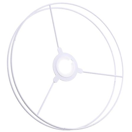 1 Sett Lampeskjermholder Ramme Ring Jern Lampeskjerm Ring Erstatning Lysdeler