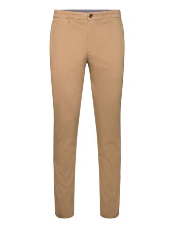 Chino Denton Printed Structure Bottoms Trousers Chinos Beige Tommy Hilfiger