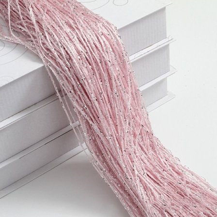 Glitter String Gardin Hengende Perlegardiner ROSA
