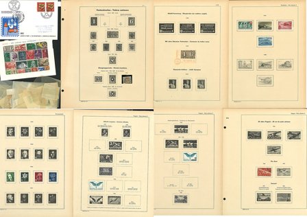 Schweiz - En lille samling på 7 albumsider