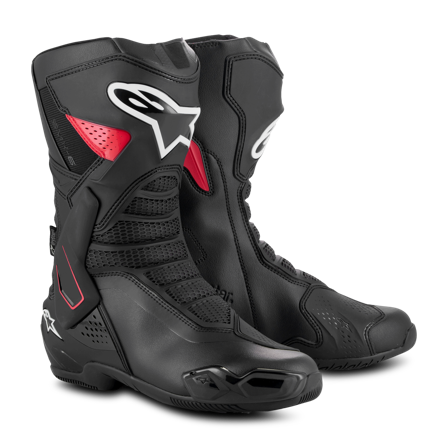 Alpinestars SMX-6 V3 Drystar MC Boots Black/Red 45