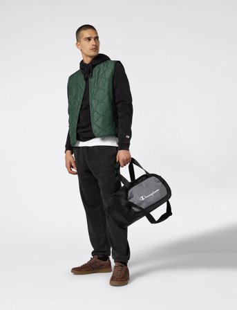 Champion Hooded Sweatshirt - Black - L