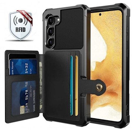 Samsung S23 Shockproof Premium Cover Solid V3 RFID