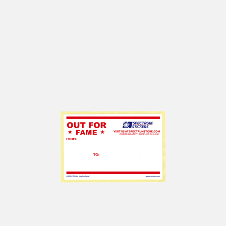 Spectrum Out For Fame Stickers 100 pcs