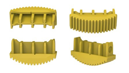 W.steps WTB GS 64 Sklisikring 4-pakk, Stiger & stillaser