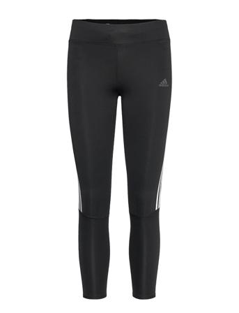 Running 3-Stripes High Waist Tights W Black Adidas Performance