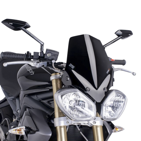 Puig New Generation Sport Windscreen - Triumph Street Triple 2011-2017