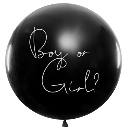 Gender Reveal Ballong Rosa 1m - Baby Shower Dekoration - Kalaslagret.se