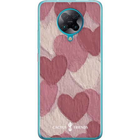 Yhteensopiva Puhelinkuori Xiaomi Xiaomi Poco F2 Pro Cactus and Friends - Blush Paper Hearts