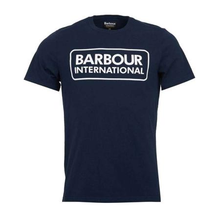Barbour - T-shirts - Blå - Herr - Storlek: L, Herr, Storlek: L
