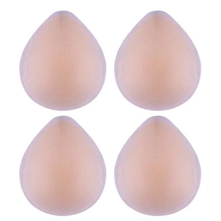 4 st Camel Toe-döljare, privata delar, kuddar, Camel Toe-skydd för leggings, jeans L L,A