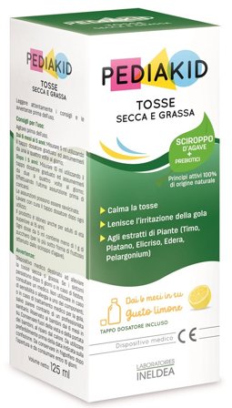 Pediakid Tosse Secca/Grassa Sciroppo 125ml