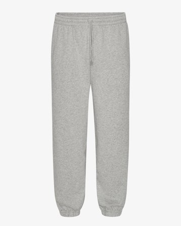 Organic Relaxed Sweatpants - Heather Grey 2XL