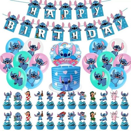 Jordgubbstema Grattis på födelsedagen Party Tillbehör Dekoration