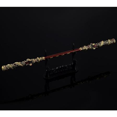 Svart myte Wukong spill periferiutstyr 35CM Monkey King Ruyi Golden Hoop full metal håndverk ornamenter modell