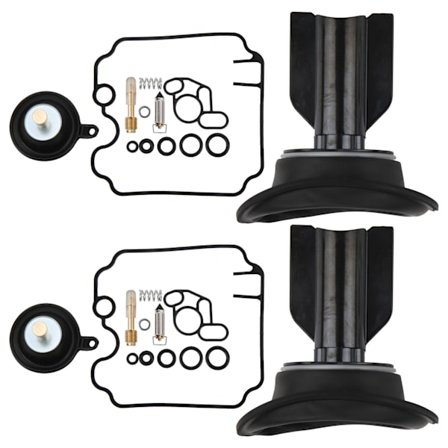 2 sett forgasser reparasjonssett Carb overhaling passer for Yamaha XTZ750 Super Tenere 1989-1997