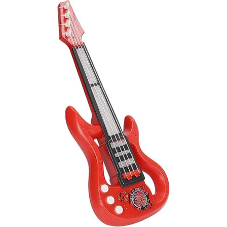 Musikalsk gitarleke for barn, glatt mønster, elektroniske leker for barn, gitar, musikkundervisning (type B)
