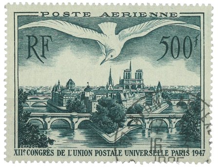 Frankrig 1947 - Luftpost YT 20 - Stemplet