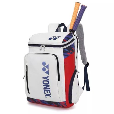YONEX Profesjonell Badminton Tennisveske 2-3 Racketer Ryggsekk Blå Rød