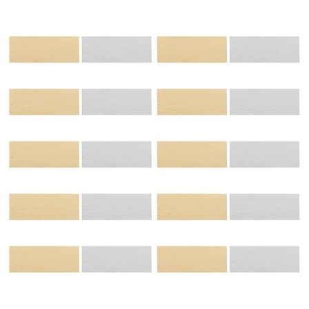 10 Par Zink Kobber Elektrode Strimler Frugt Strøm Videnskabelige Eksperiment Forbrugsvarer