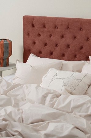 Jotex - Sengegavl 180 Cm Rustrød - SKENE - Kjøp Sengegavler hos Jotex