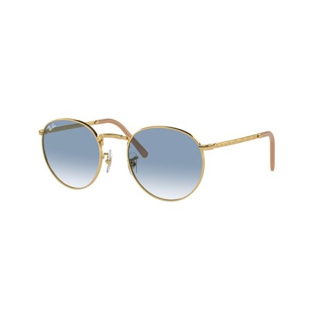 Ray-Ban New Round -Aurinkolasit - Gold Round - Ray-Ban RB3637 001/3F 5321