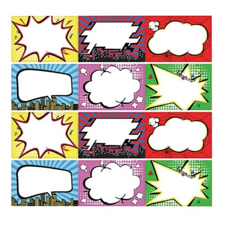 240 STK Navnelapper Navneklistremerker Navneskiltetiketter