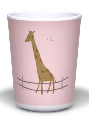Cup No Handle, Butterfly & Co. Home Meal Time Cups & Mugs Cups Vaaleanpunainen Smallstuff