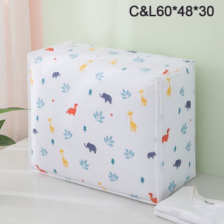 Folding Quilt Förvaringsväska Kläder Sängkläder Filt Garderob Orgel A&S55*36*20